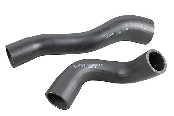 METZGER Ladeluftschlauch 2400812 f&uuml;r FORD, Ladeluftk&uuml;hler, rechts