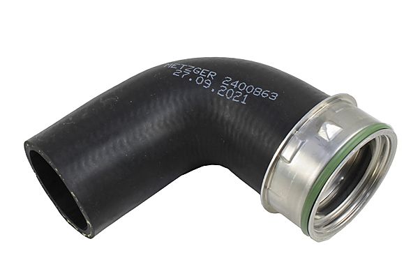 METZGER Ladeluftschlauch 2400863 f&uuml;r SEAT SKODA VW, Ansaugkr&uuml;mmer, oben