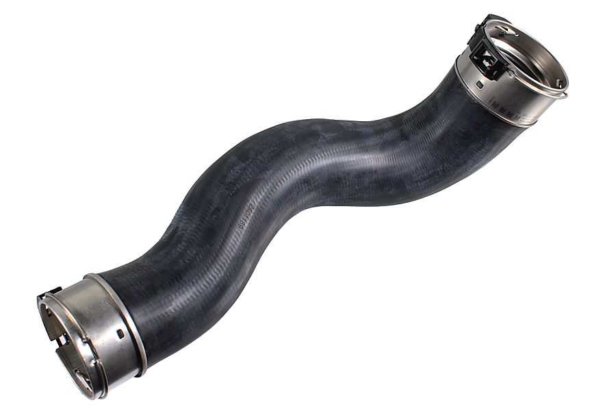 Ladeluftschlauch METZGER 2401189 f&uuml;r MERCEDES-BENZ, Ladeluftk&uuml;hler, rechts