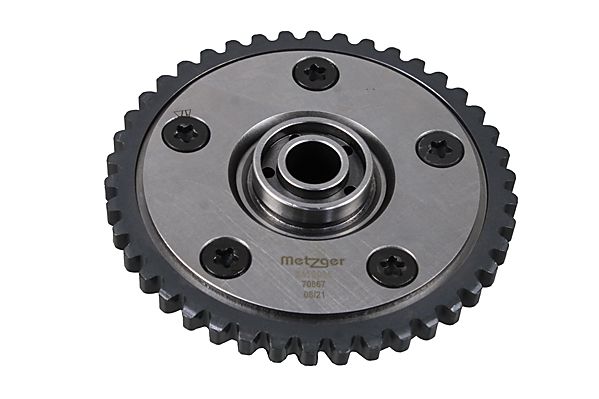 Nockenwellenversteller METZGER 2410035 f&uuml;r BMW, Auslassseite, links