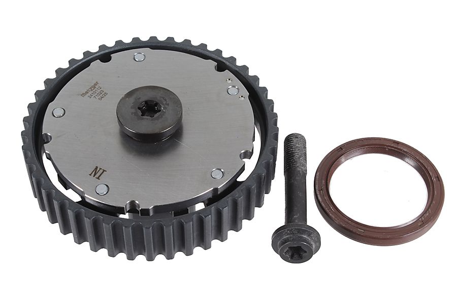 Nockenwellenversteller METZGER AUTOTEILE 2410112 f&uuml;r FORD VOLVO, Einlassseite