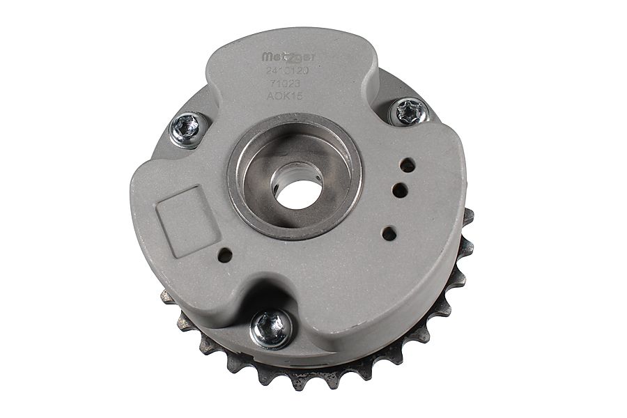 Nockenwellenversteller METZGER AUTOTEILE 2410120 f&uuml;r AUDI, Einlassseite