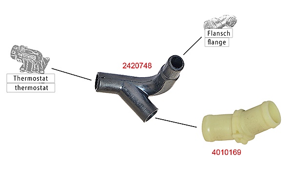 METZGER K&uuml;hlmittelrohrleitung 4010169 f&uuml;r RENAULT