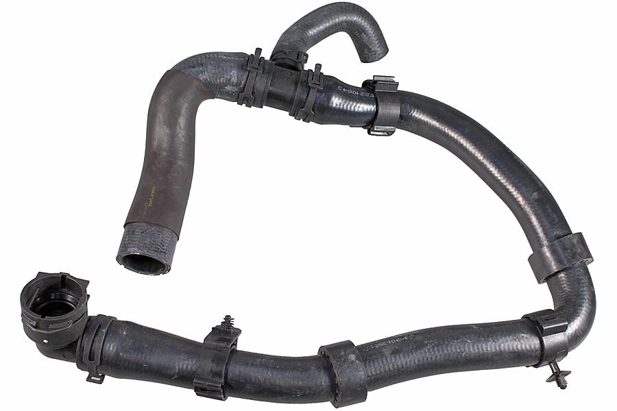METZGER K&uuml;hlerschlauch 2421620 f&uuml;r AUDI SEAT, rechts unten