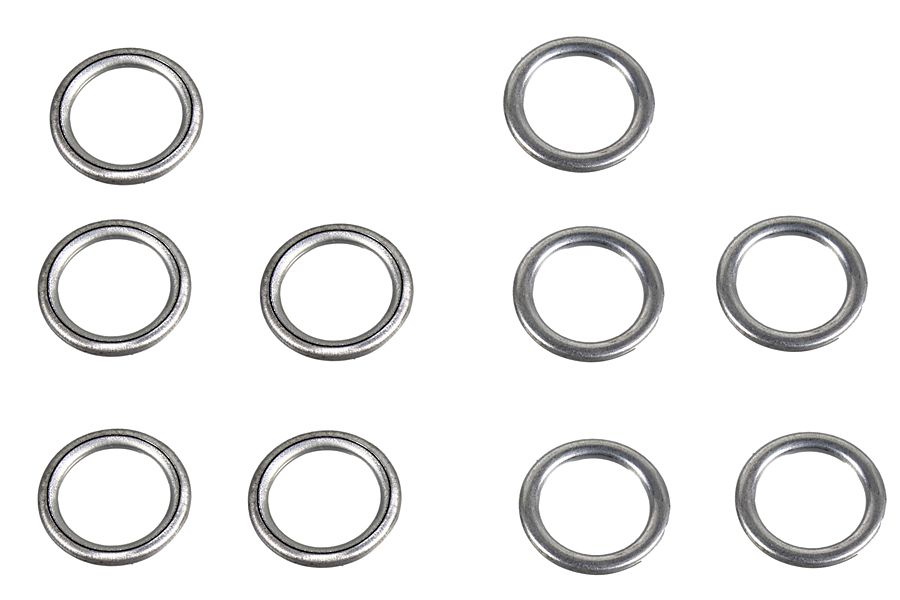 METZGER AUTOTEILE 2430253 Dichtring, &Ouml;lablassschraube GREENPARTS f&uuml;r AUDI FORD