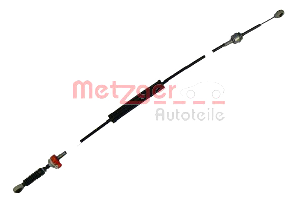 METZGER Seilzug, Schaltgetriebe 3150025 ORIGINAL ERSATZTEIL f&uuml;r RENAULT, links