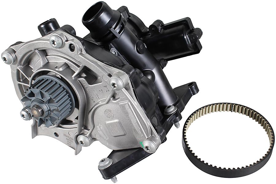 METZGER Wasserpumpe + Zahnriemensatz 4007039 ORIGINAL ERSATZTEIL f&uuml;r VAG
