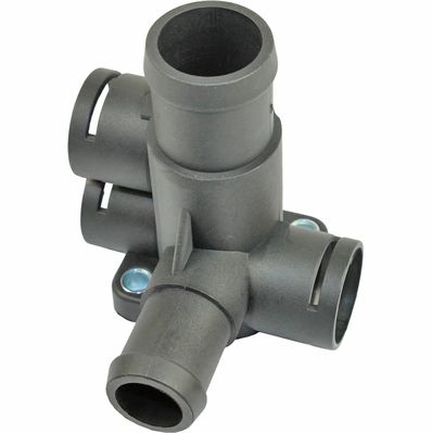 METZGER K&uuml;hlmittelflansch 4010076 f&uuml;r AUDI VAG, Zylinderkopf, hinten, links