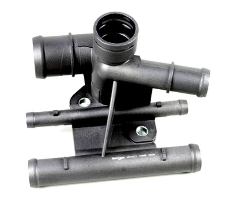 METZGER K&uuml;hlmittelflansch 4010227 f&uuml;r AUDI SEAT SKODA VW, Zylinderkopf