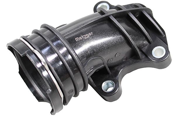 METZGER K&uuml;hlmittelflansch 4010410 GREENPARTS f&uuml;r MERCEDES-BENZ, Einlassseite