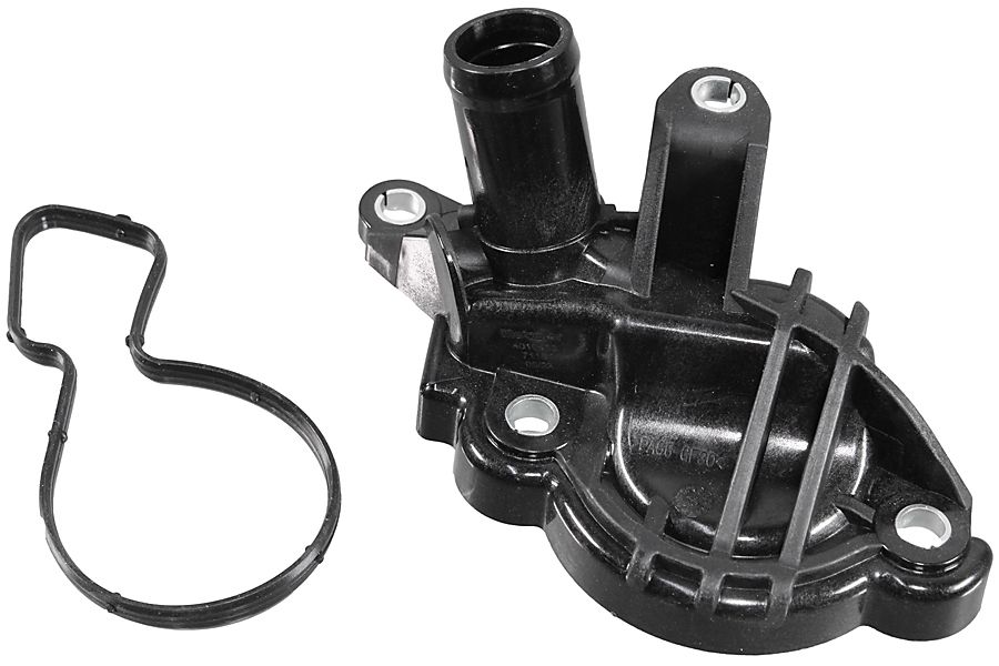 METZGER K&uuml;hlmittelflansch 4010458 GREENPARTS f&uuml;r AUDI SEAT SKODA VW, Thermostat