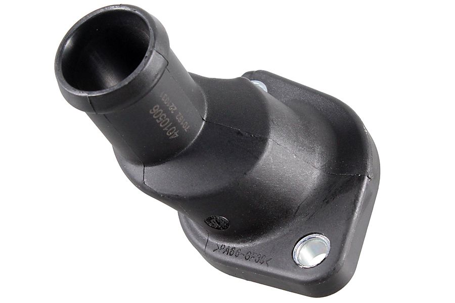 METZGER K&uuml;hlmittelflansch 4010506 f&uuml;r AUDI, Zylinderkopf, getriebeseitig