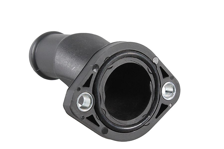METZGER K&uuml;hlmittelflansch 4010506 f&uuml;r AUDI, Zylinderkopf, getriebeseitig