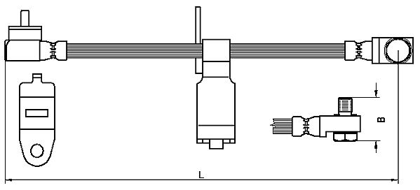 METZGER Bremsschlauch 4112542 f&uuml;r FORD, Vorderachse rechts