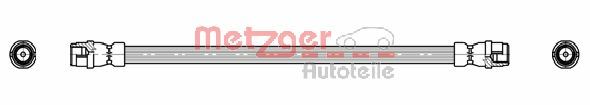METZGER Bremsschlauch 4114079 f&uuml;r MERCEDES-BENZ, Hinterachse links, innen
