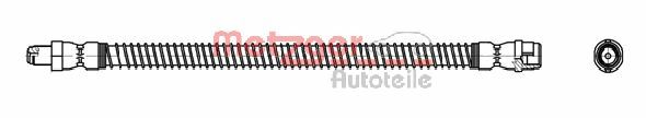METZGER Bremsschlauch 4114084 f&uuml;r MERCEDES-BENZ, Hinterachse links