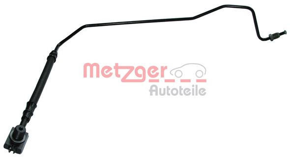 METZGER Bremsschlauch 4119356 f&uuml;r VAG, Hinterachse links, am Bremssattel