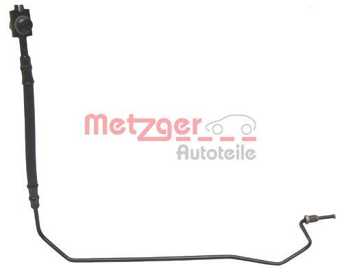 METZGER Bremsschlauch 4119357 f&uuml;r VAG, Hinterachse rechts, am Bremssattel