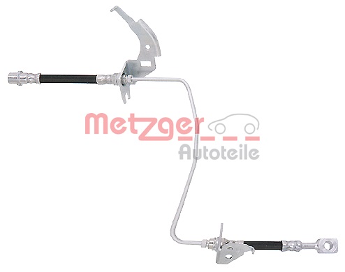 METZGER Bremsschlauch 4119358 f&uuml;r OPEL, Hinterachse links