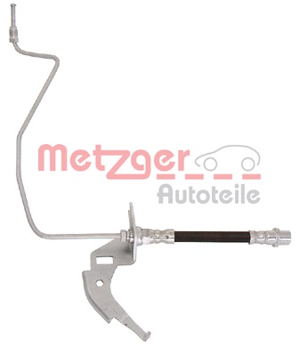 METZGER Bremsschlauch 4119360 f&uuml;r OPEL, Hinterachse links
