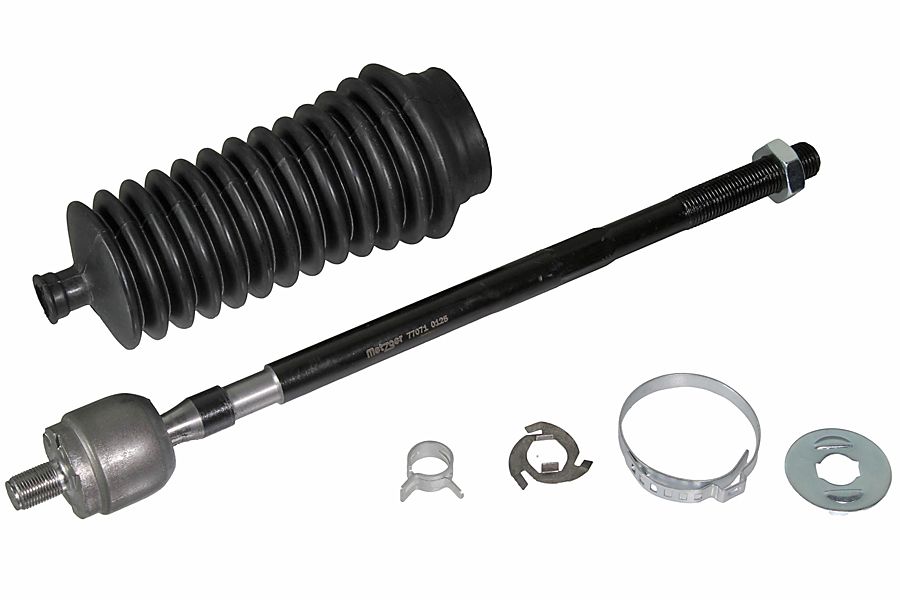 METZGER Axialgelenk, Spurstange 51019748 KIT + f&uuml;r NISSAN RENAULT, Vorderachse