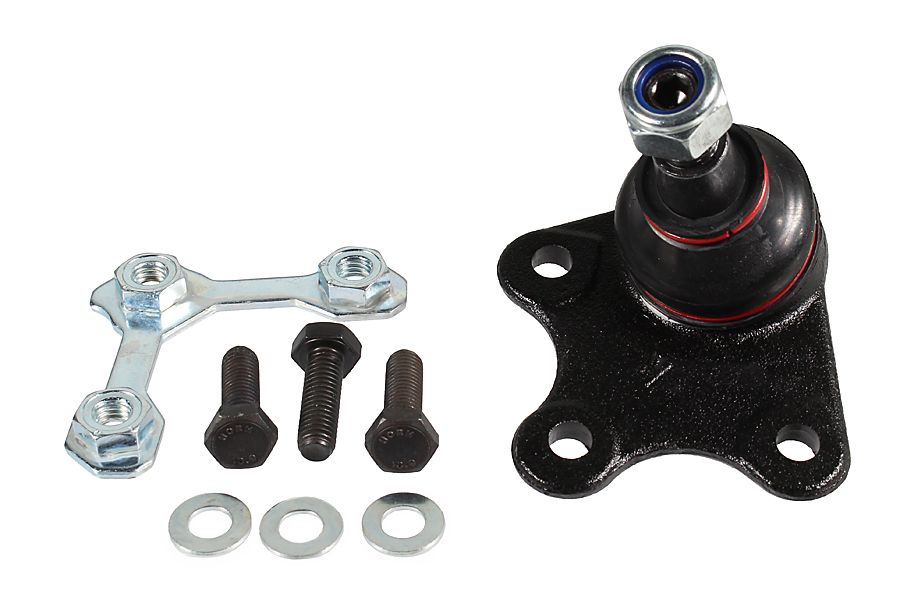 METZGER Trag-/F&uuml;hrungsgelenk 57004912 KIT + f&uuml;r VAG, Vorderachse rechts, unten
