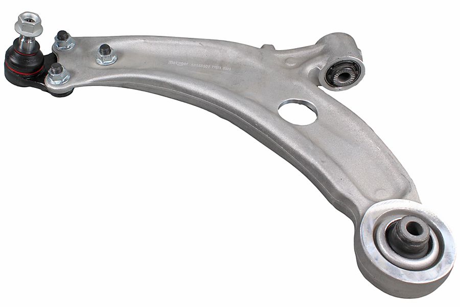 METZGER Lenker, Radaufh&auml;ngung 58158501 KIT + f&uuml;r PEUGEOT, Vorderachse links