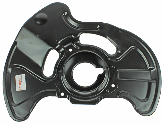 Spritzblech, Bremsscheibe METZGER 6115013 f&uuml;r MERCEDES-BENZ, Vorderachse links