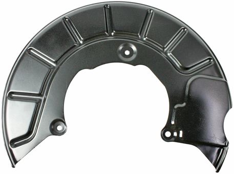 METZGER Spritzblech, Bremsscheibe 6115029 GREENPARTS f&uuml;r VAG, Vorderachse links