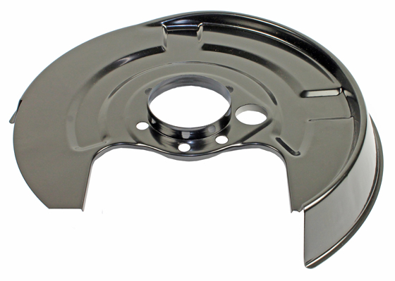 Spritzblech, Bremsscheibe METZGER 6115047 GREENPARTS f&uuml;r AUDI, Hinterachse links