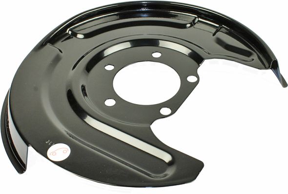 METZGER Spritzblech, Bremsscheibe 6115051 f&uuml;r VAG, Hinterachse links