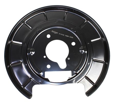METZGER Spritzblech, Bremsscheibe 6115162 f&uuml;r PEUGEOT, Hinterachse rechts