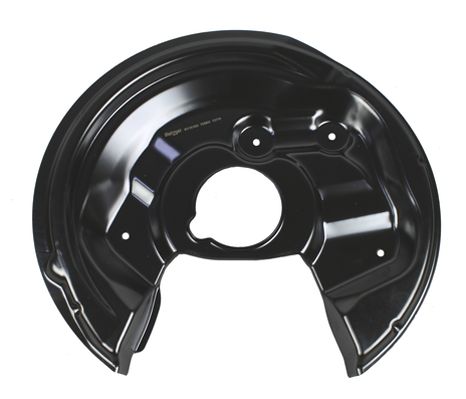 METZGER Spritzblech, Bremsscheibe 6115183 GREENPARTS f&uuml;r VAG, Hinterachse links