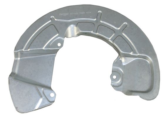 METZGER Spritzblech, Bremsscheibe 6115223 f&uuml;r VOLVO, Vorderachse links