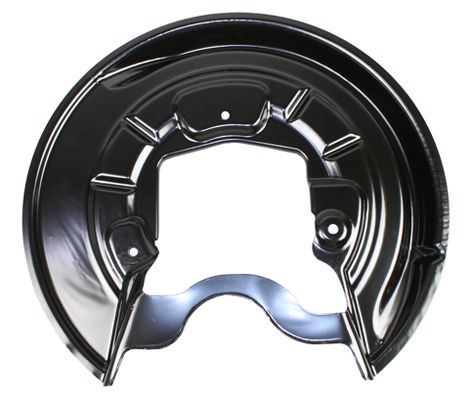 METZGER Spritzblech, Bremsscheibe 6115229 f&uuml;r VAG, Hinterachse links