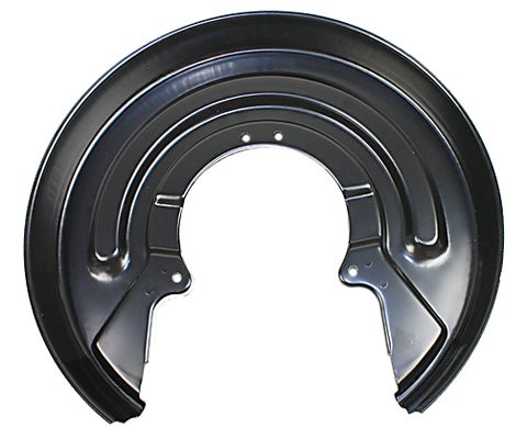 METZGER Spritzblech, Bremsscheibe 6115285 f&uuml;r VAG, Hinterachse links