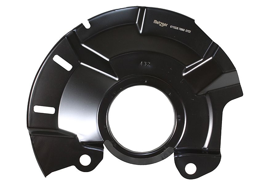 METZGER Spritzblech, Bremsscheibe 6115526 f&uuml;r HYUNDAI KIA, Vorderachse rechts