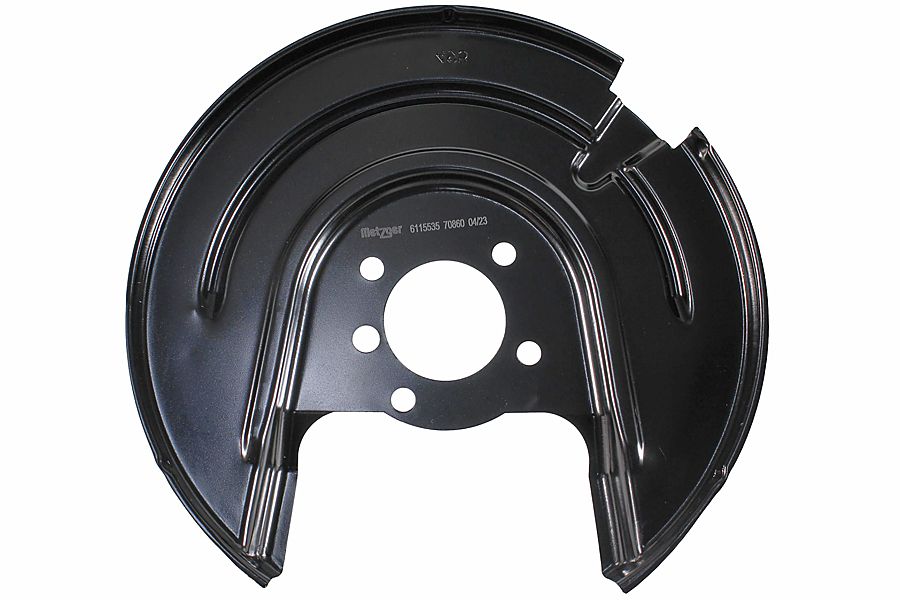 METZGER Spritzblech, Bremsscheibe 6115535 f&uuml;r SEAT SKODA VW, Hinterachse links