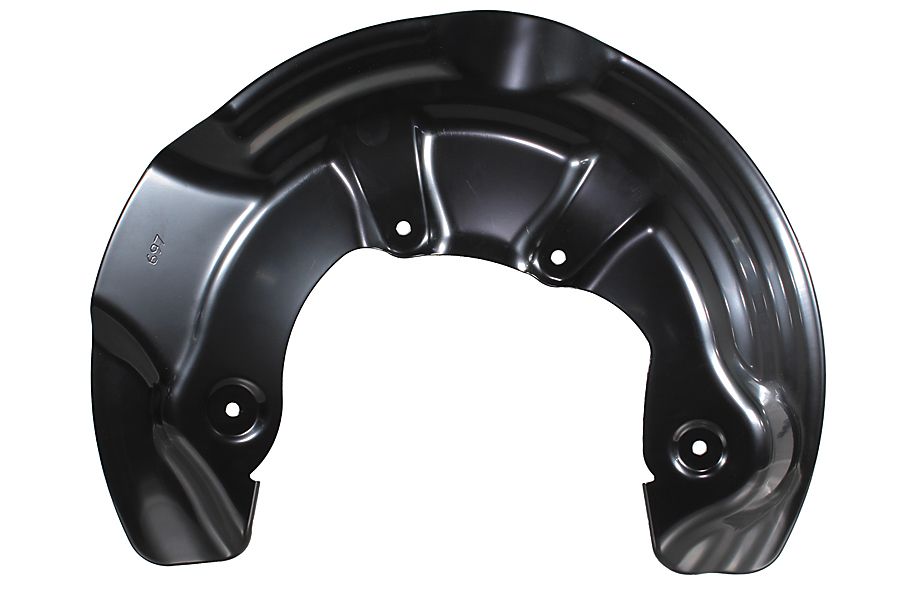 METZGER Spritzblech, Bremsscheibe AUTOTEILE 6115651 f&uuml;r AUDI, Vorderachse links