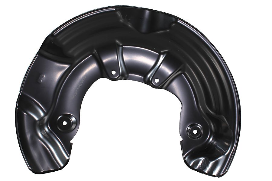 METZGER Spritzblech, Bremsscheibe AUTOTEILE 6115652 f&uuml;r AUDI, Vorderachse rechts