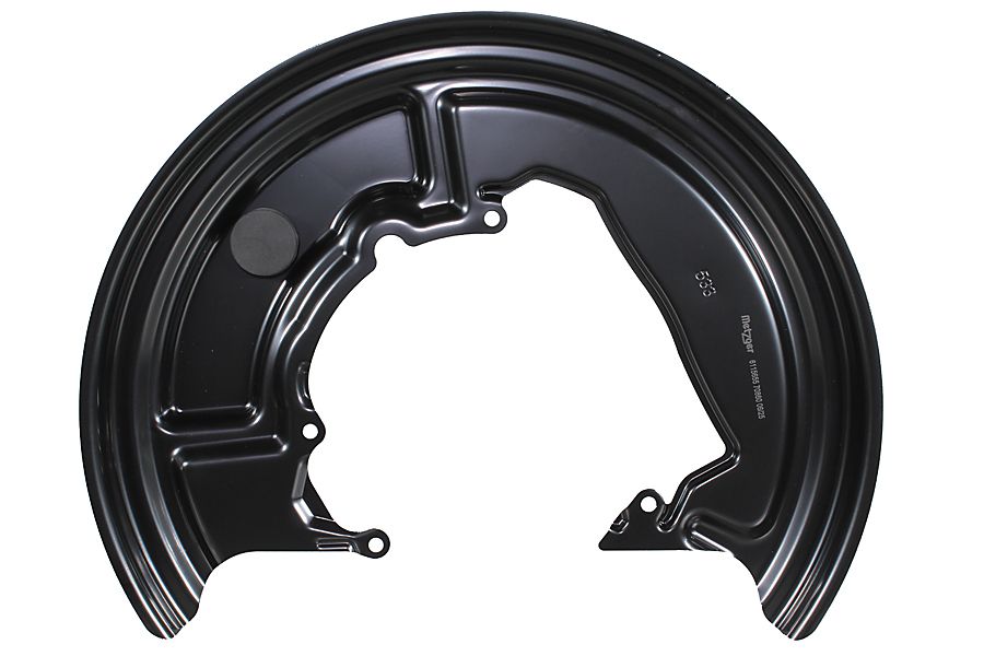 METZGER Spritzblech, Bremsscheibe AUTOTEILE 6115655 f&uuml;r IVECO, Hinterachse links
