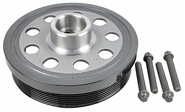 METZGER Riemenscheibe, Kurbelwelle 6400029 KIT + f&uuml;r BMW