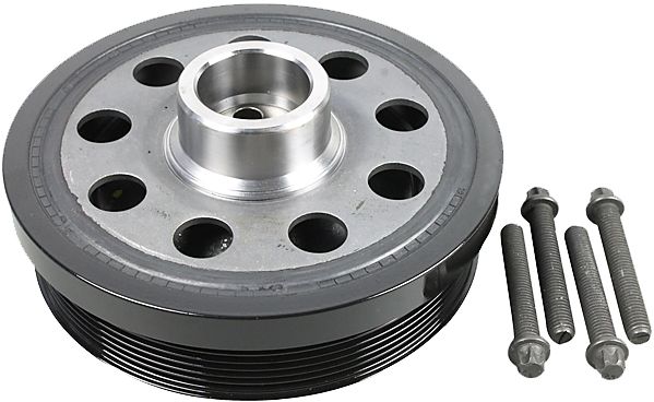 METZGER Riemenscheibe, Kurbelwelle 6400031 KIT + f&uuml;r BMW