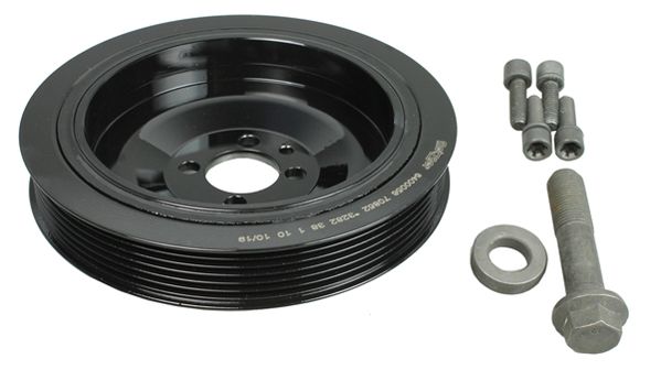 METZGER Riemenscheibe, Kurbelwelle 6400056 KIT + f&uuml;r OPEL VAUXHALL