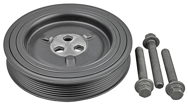 METZGER Riemenscheibe, Kurbelwelle 6400058 KIT + f&uuml;r FORD