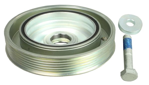 METZGER Riemenscheibe, Kurbelwelle 6400070 KIT + GREENPARTS f&uuml;r CITRO&Euml;N FIAT