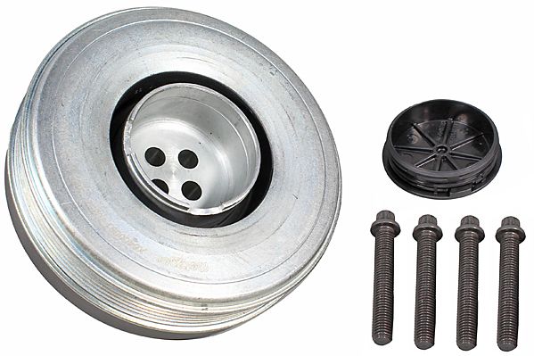METZGER Riemenscheibe, Kurbelwelle 6400091 KIT + f&uuml;r BMW