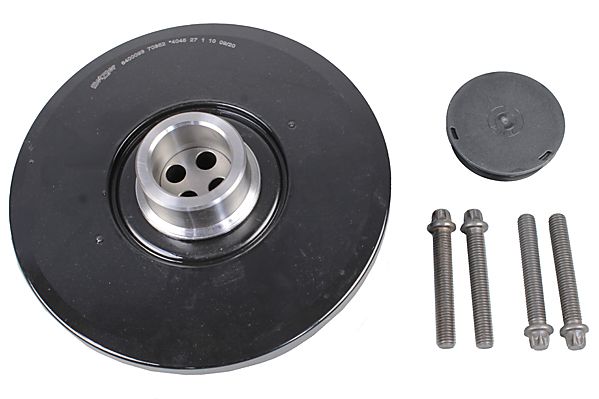 METZGER Riemenscheibe, Kurbelwelle 6400093 KIT + f&uuml;r BMW