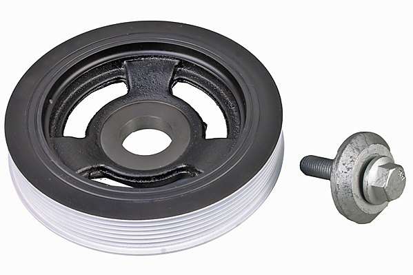 METZGER Riemenscheibe, Kurbelwelle 6400098 KIT + f&uuml;r CITRO&Euml;N FIAT FORD MAZDA DS