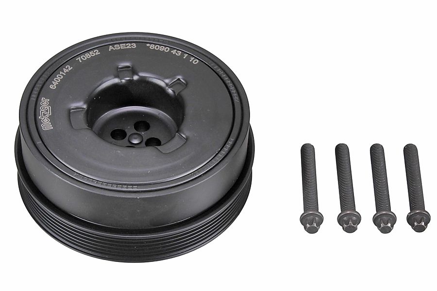 METZGER Riemenscheibe, Kurbelwelle AUTOTEILE 6400142 COMPETENCE KIT f&uuml;r BMW